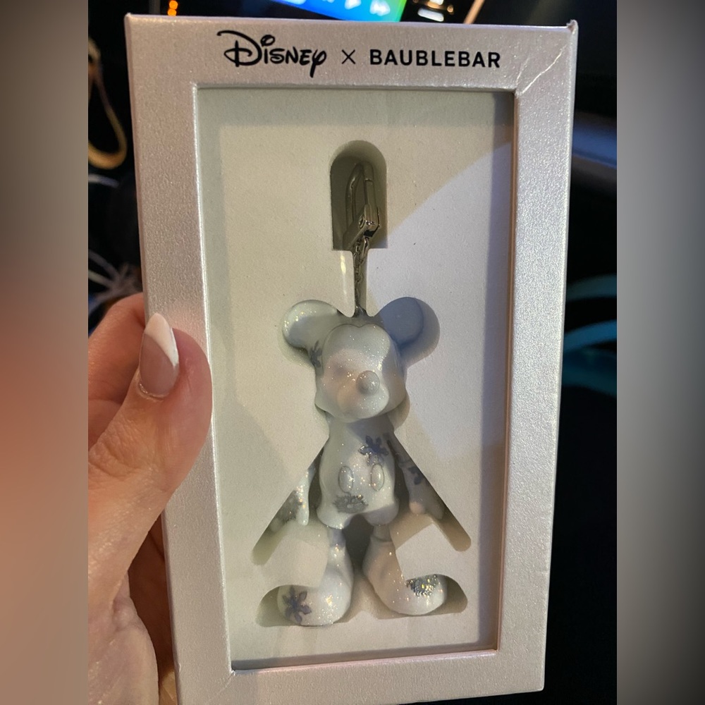 Disney bauble bar, Mickey bag charm